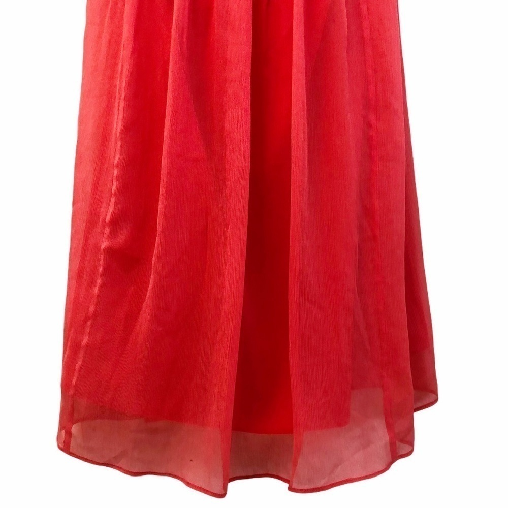 J. CREW COLLECTION NWT Silk Strapless Party Dress Size 2 in Coral Pink - Picture 8 of 16